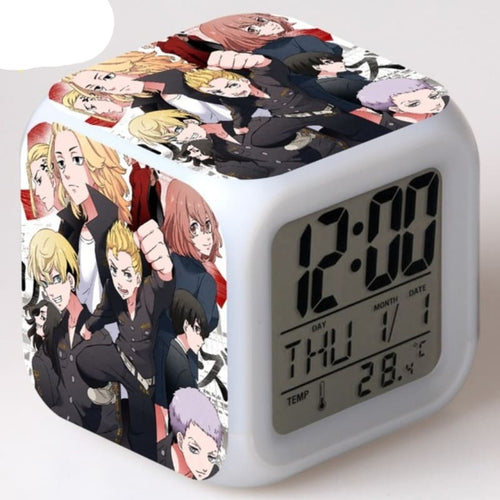 Réveil LED Tokyo Manjikai Toman - Tokyo Revengers™-Reveilleur