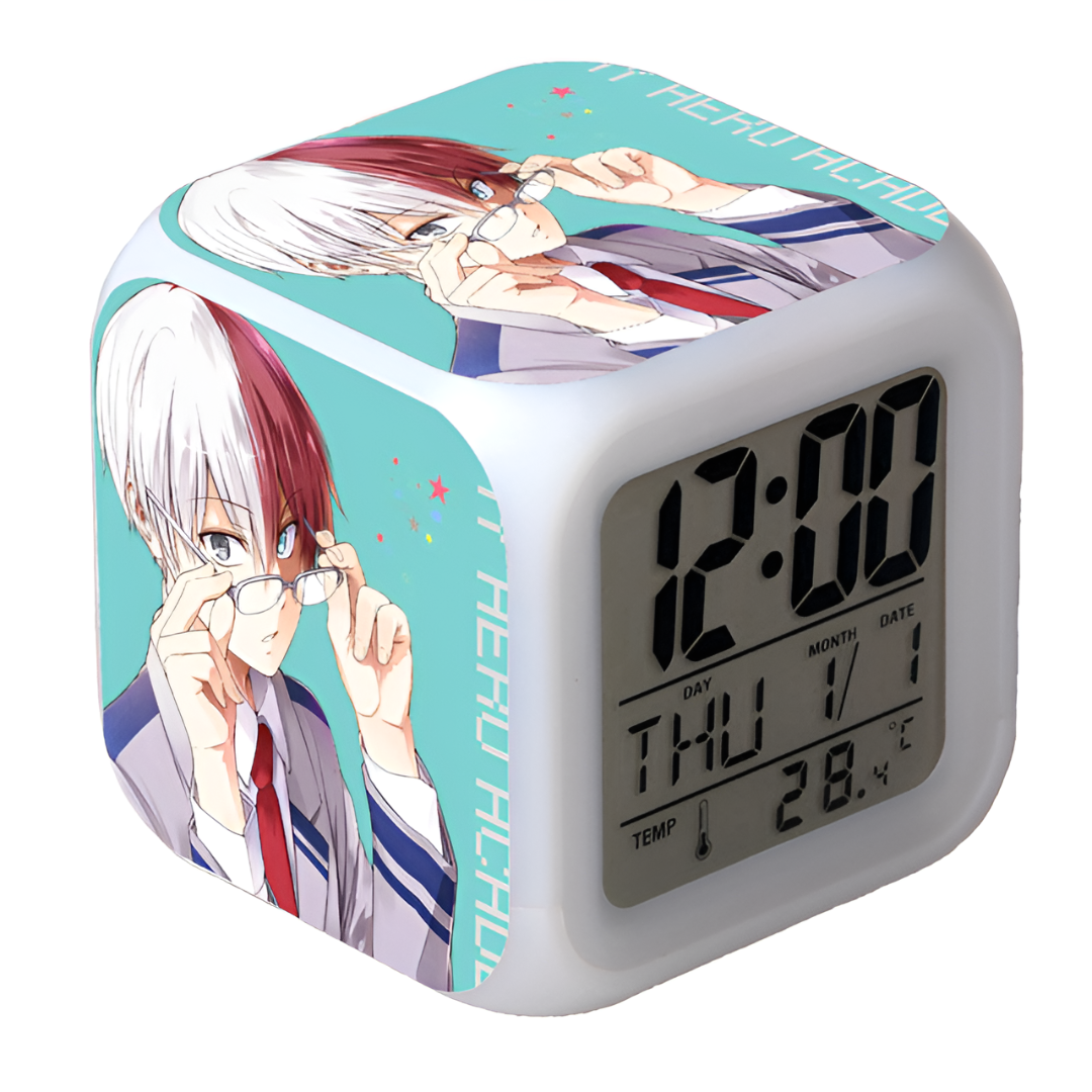 Réveil Shoto Binoclard - My Hero Academia™-Reveilleur