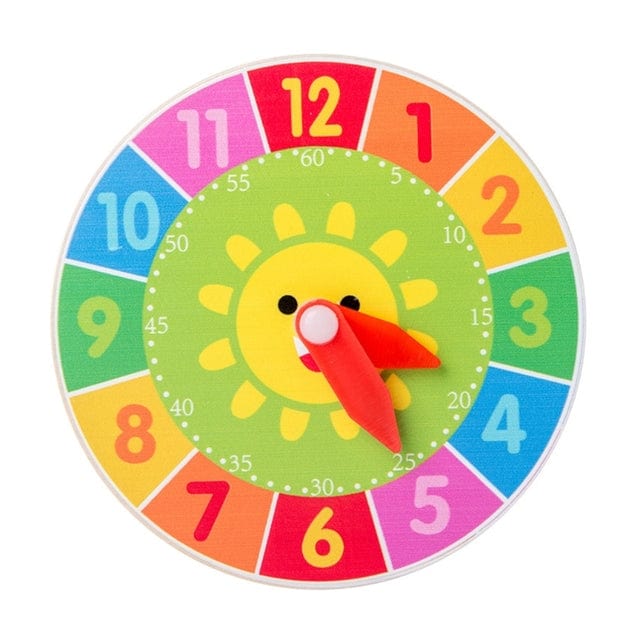 Horloge éducative montessori