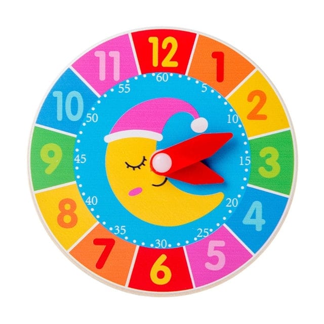Horloge éducative montessori
