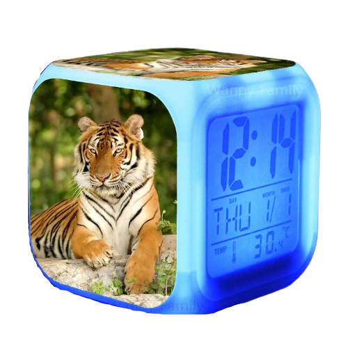 Réveil led tigre-Reveilleur