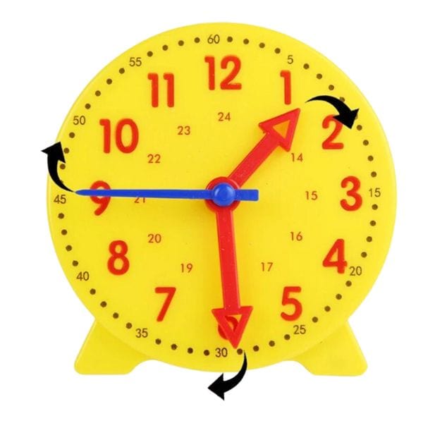 Horloge Pour Apprendre l'Heure Montessori-Reveilleur