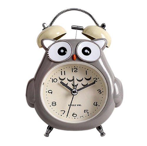 Réveil hibou gris-Reveilleur