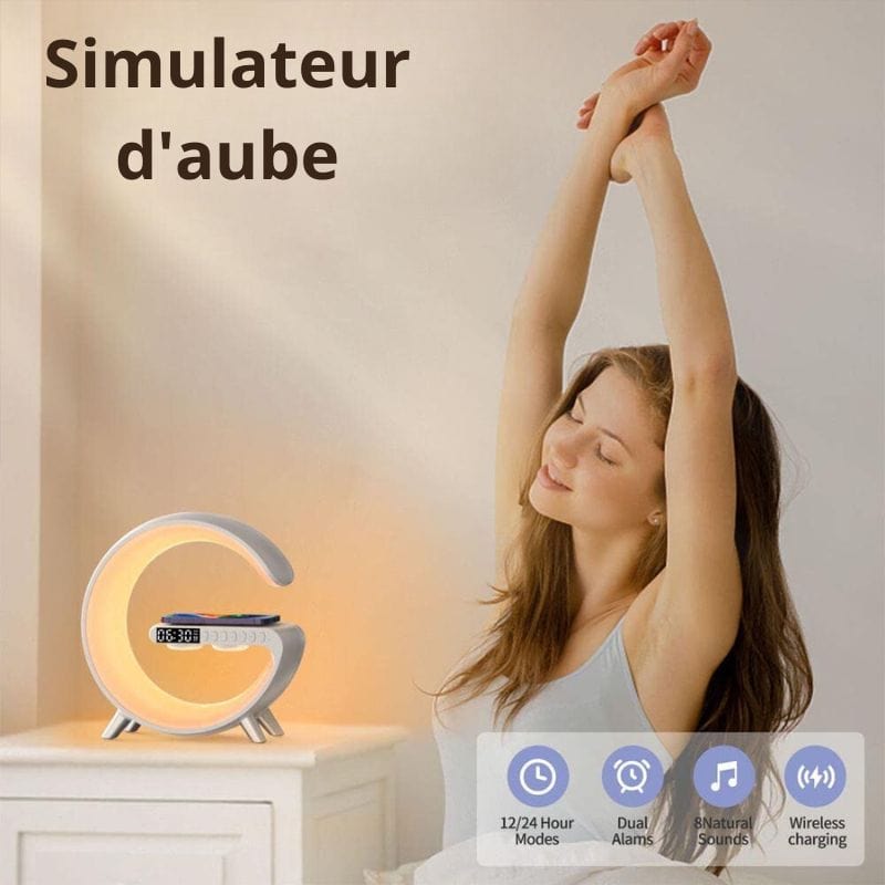 Cargador de inducción para reloj despertador SmartLight™