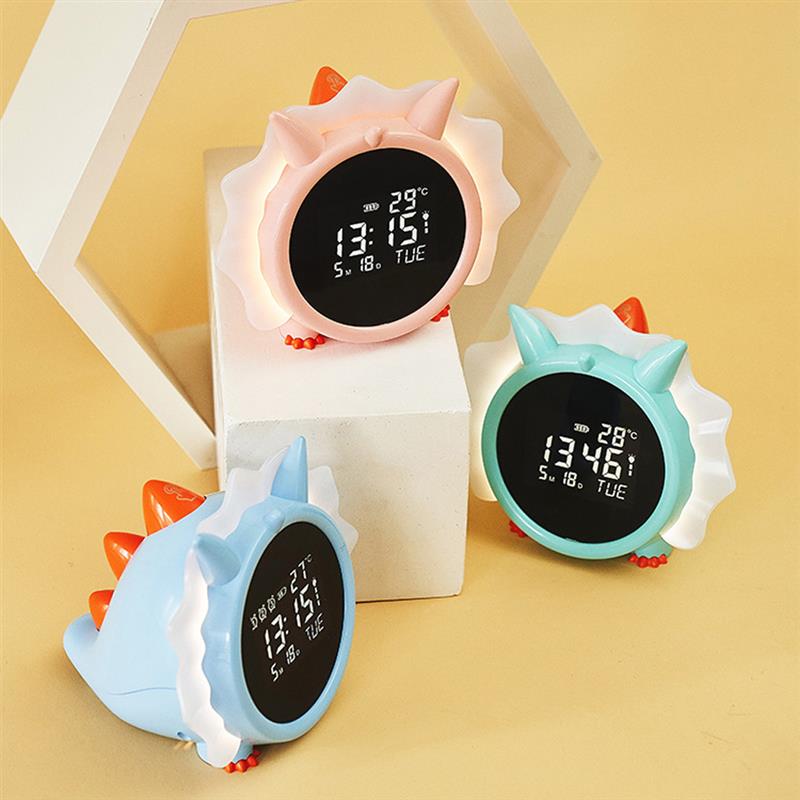 Réveil Dinosaure : Un compagnon d'apprentissage pour les petits explorateurs-Reveilleur