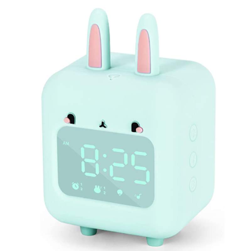 Réveil Lapin Mignon Enfants - Dimensions de 15x10 CM