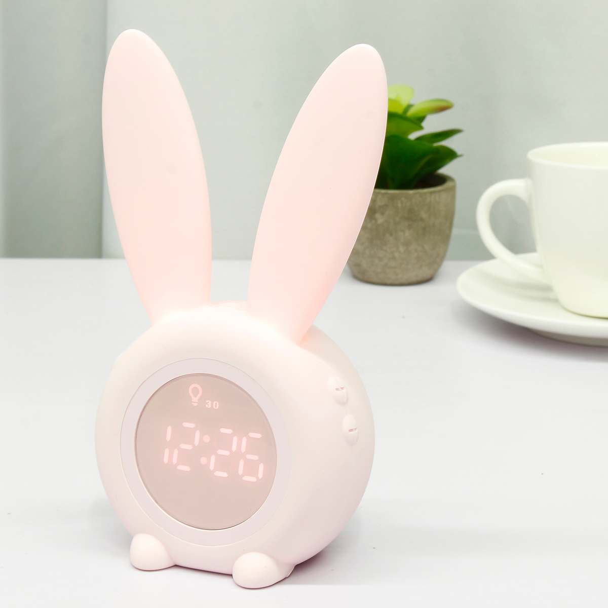 Réveil Oreille De Lapin Apprentissage - Dimensions de 17.5x9.4 CM