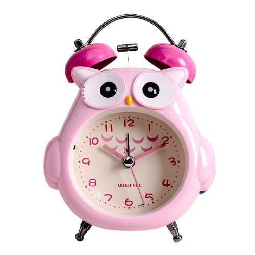 Réveil hibou rose-Reveilleur