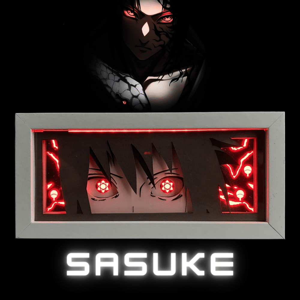 LightBox Sasuke - Édition Double Mangekyu