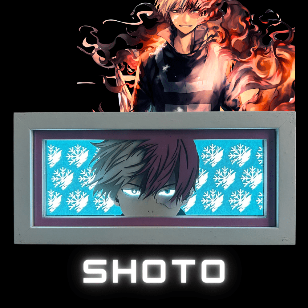 LightBox Shoto Todoroki - Fired Ice Edition