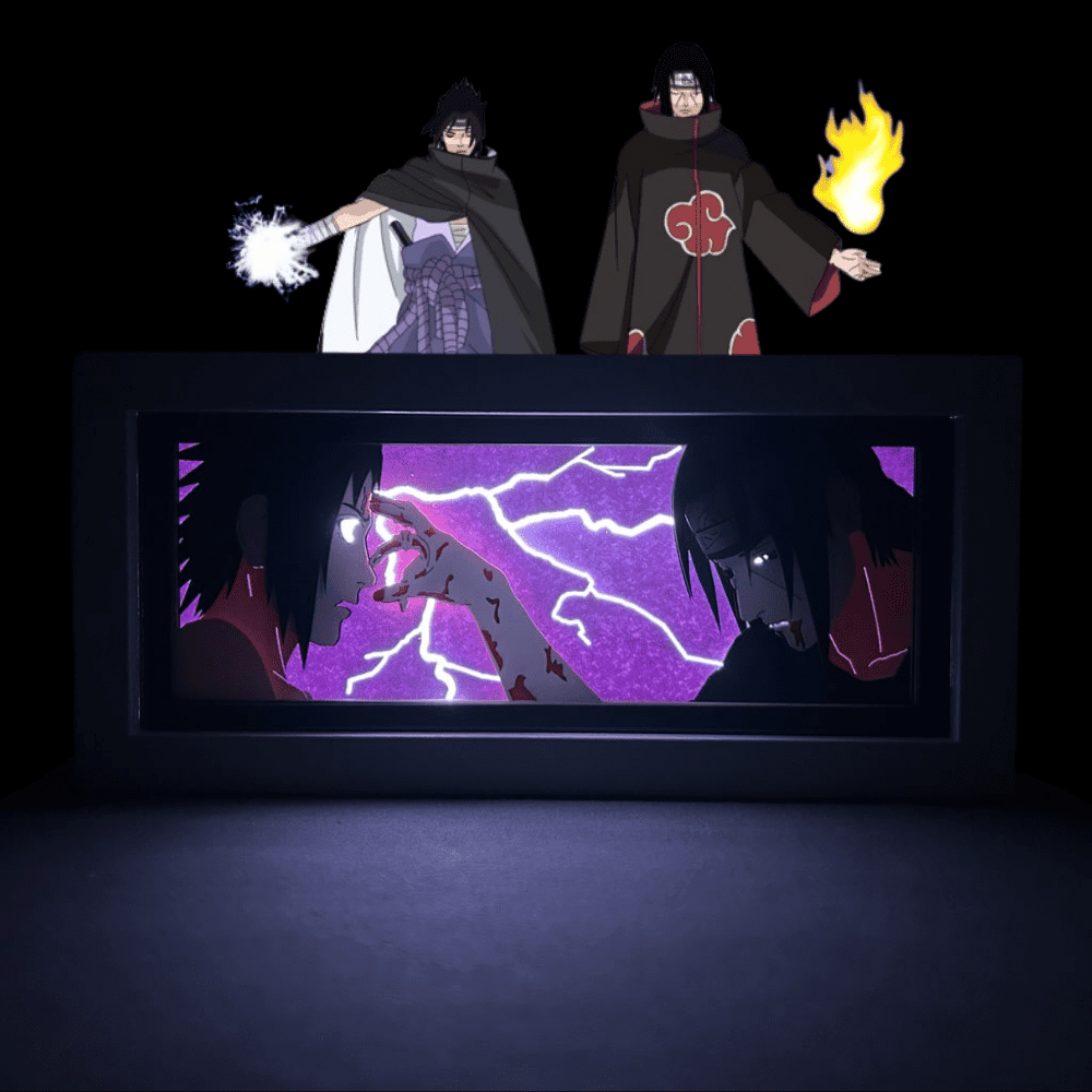 LightBox Frères Uchiha - Édition Uchiwa