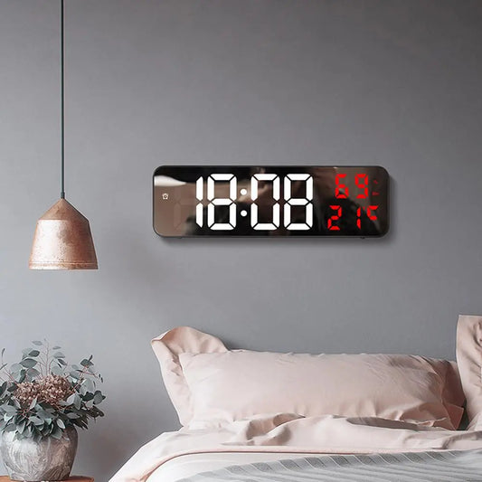 The Digital Wall Alarm Clock 