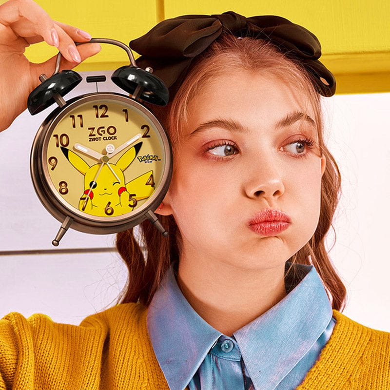 Pikachu Analog Alarm Clock