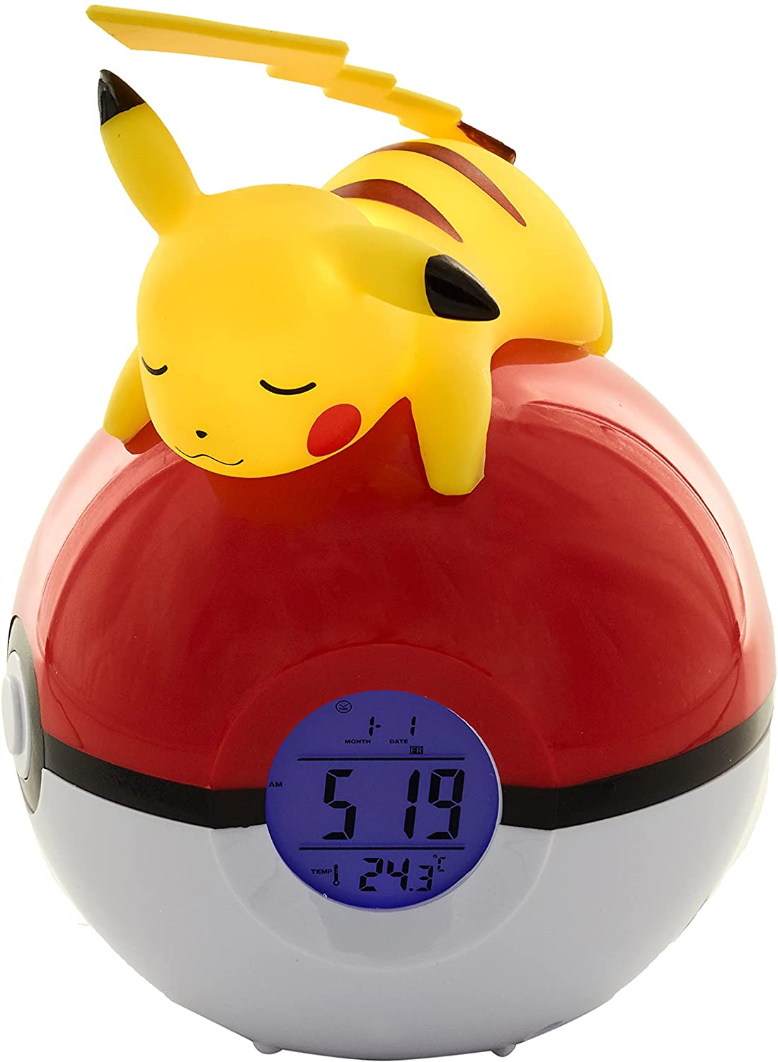 Radio despertador Pokémon Pikachu