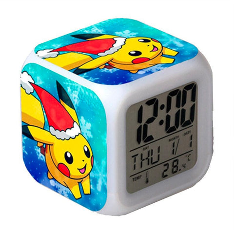 Reloj despertador infantil Pokémon Pikachu