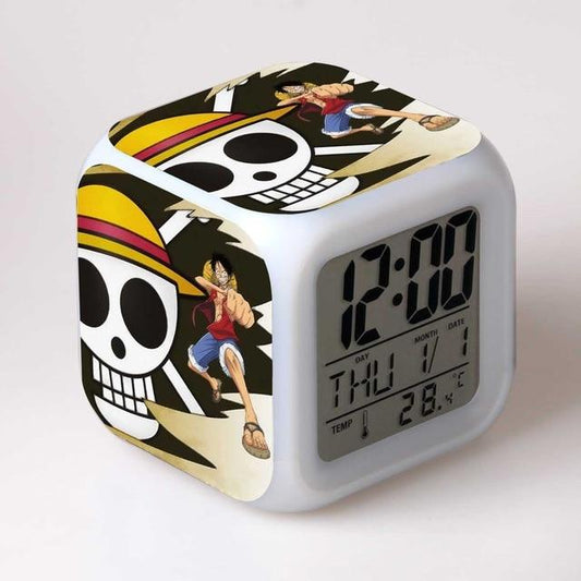 Reloj despertador Capitán Luffy de One Piece