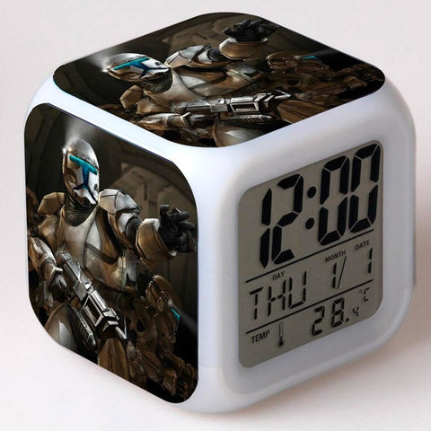 Reloj despertador de Star Wars<br> Jango Fett