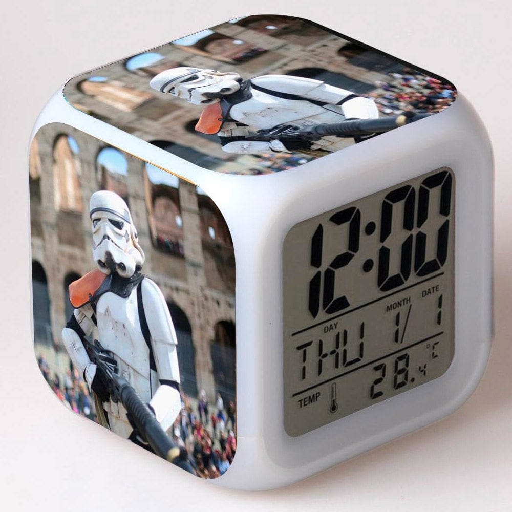 Reloj despertador Stormtrooper<br> Guerra de las Galaxias