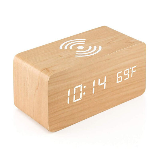 The Wireless Charging Alarm Clock 