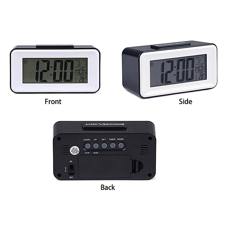 Digital dial alarm clock