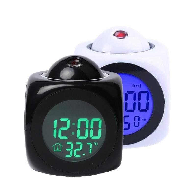 Girl projector alarm clock radio