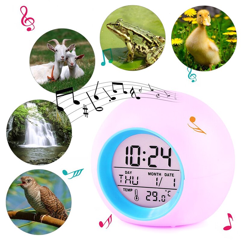 Children's digital alarm clock