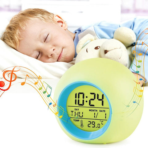 Children's digital alarm clock