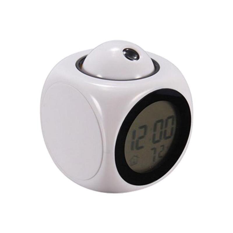 Girl projector alarm clock radio