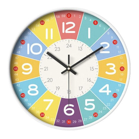 reloj montessori de 24 horas