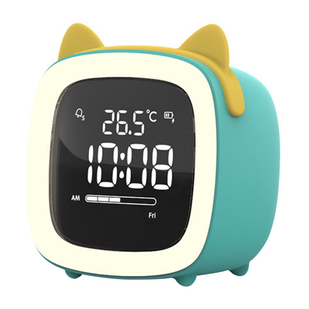 Deer Rabbit Reloj despertador digital Luz nocturna LED