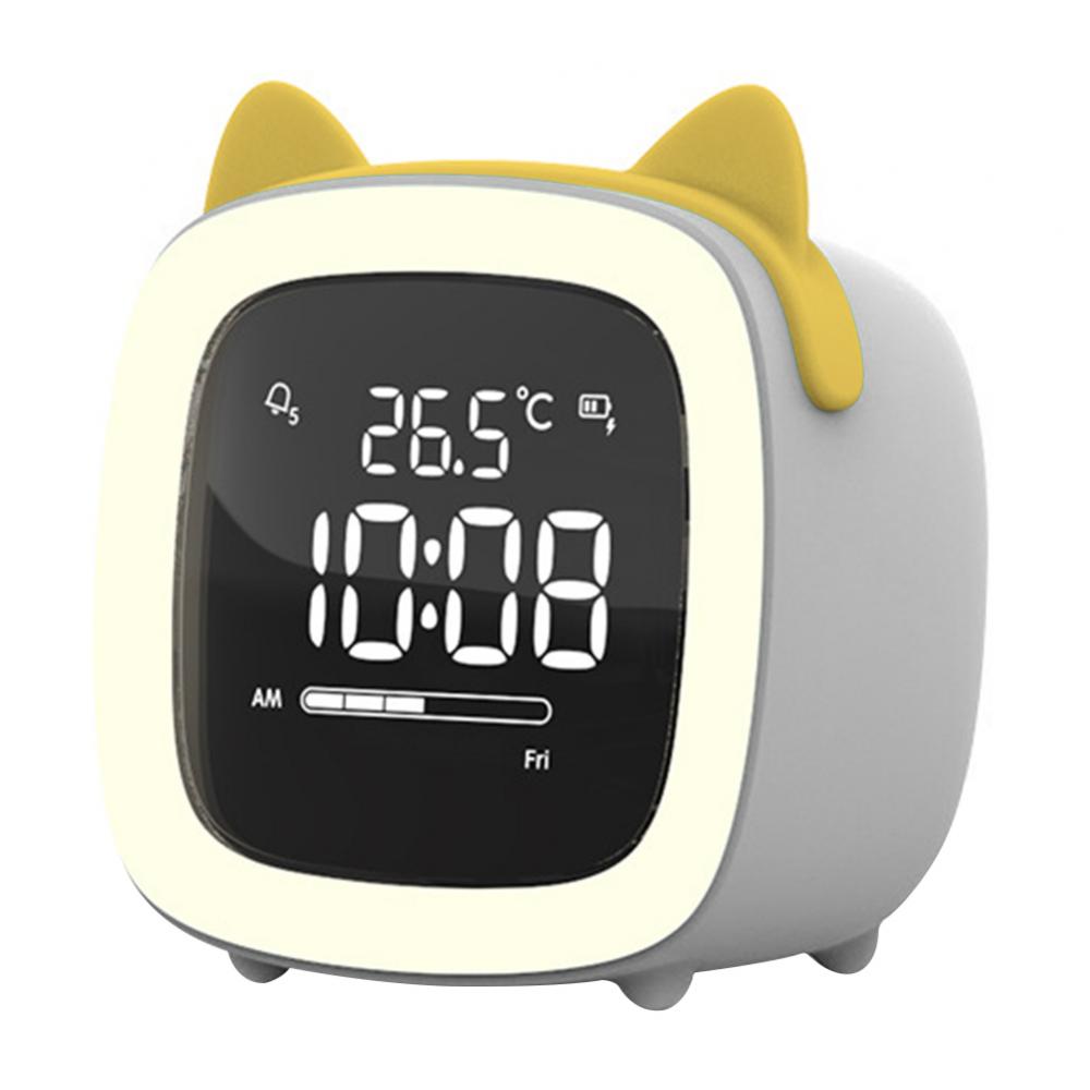 Deer Rabbit Reloj despertador digital Luz nocturna LED