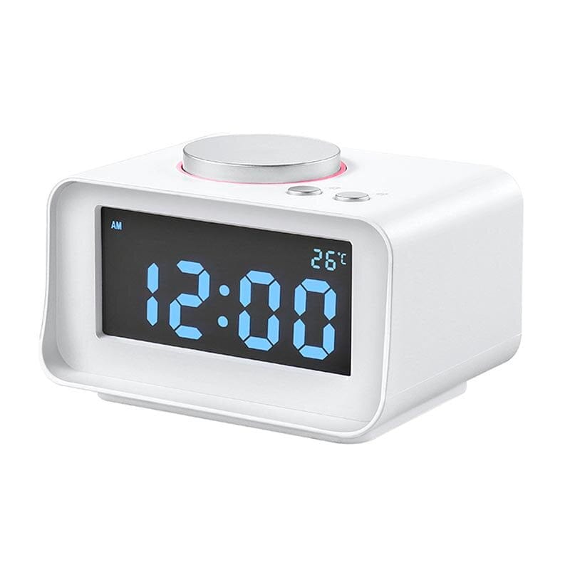 Radio despertador de diseño digital (termómetro)