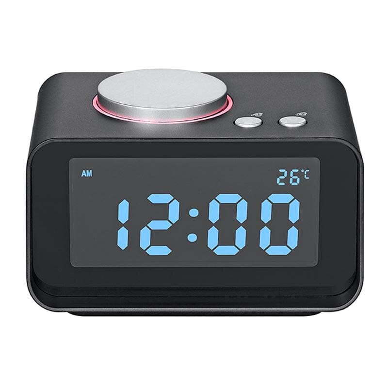 Radio despertador de diseño digital (termómetro)