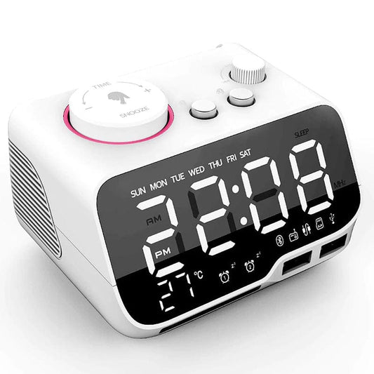 Digital Design Alarm Clock Radio