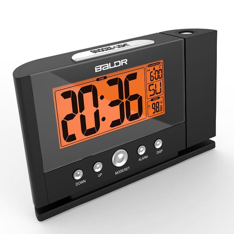 Radio Alarm Clock Electric Projector