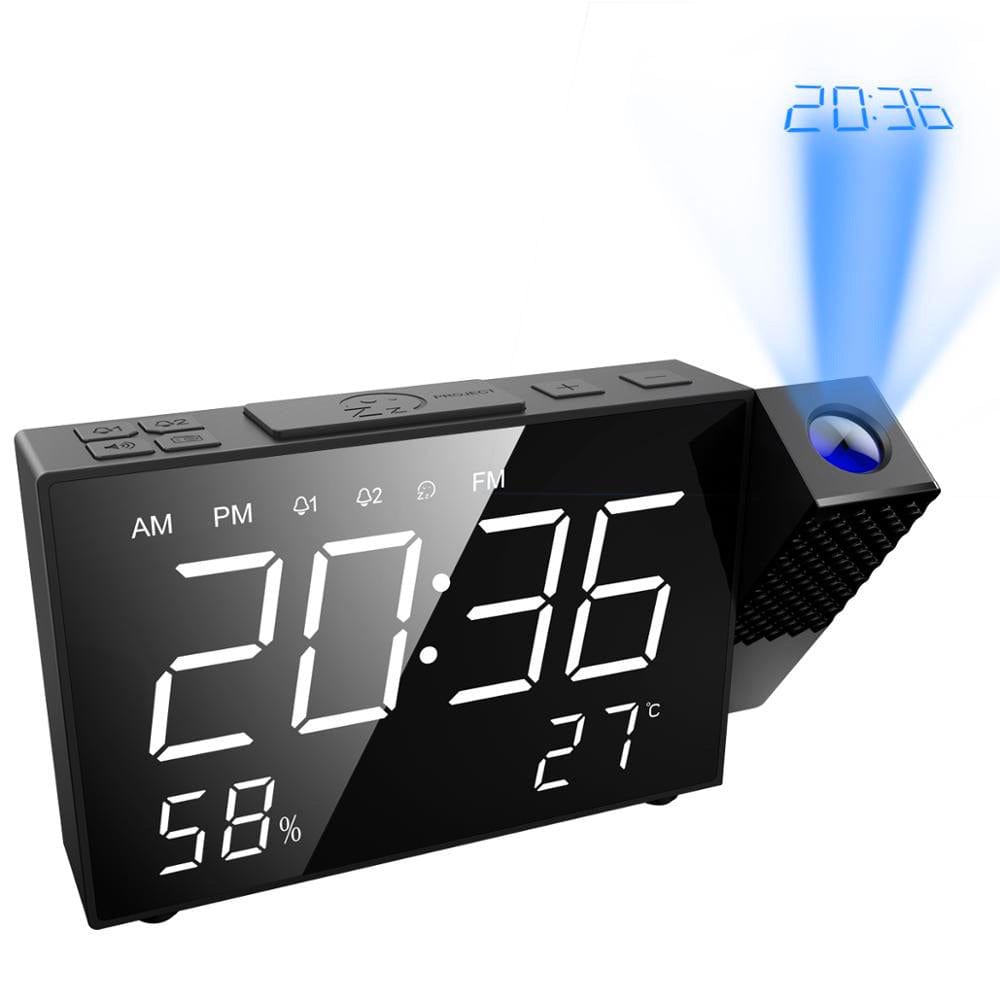 Design Projector Alarm Clock Radio (Mains)