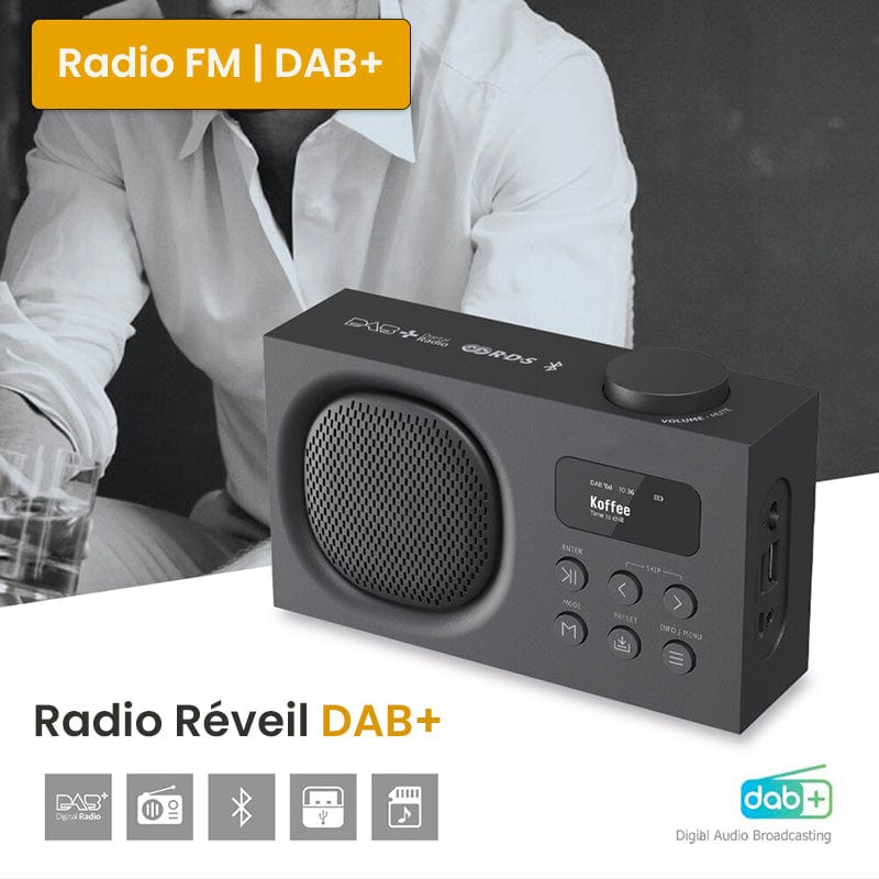 Radio Réveil Design Tuner Numérique