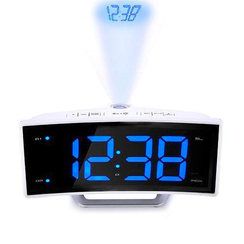 Alarm Clock Radio Projector Dual Alarm