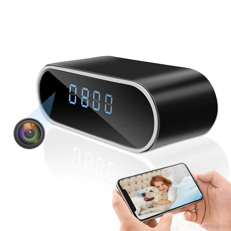 Connected Alarm Clock WIFI Spy Camera