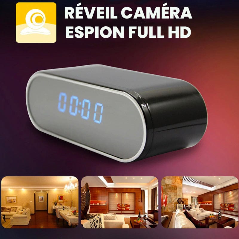 Réveil Connecté Caméra Espion WIFI