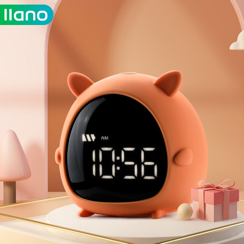 Increíble reloj despertador digital para gatos