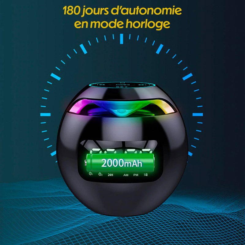 Réveil Connecté Enceinte Bluetooth