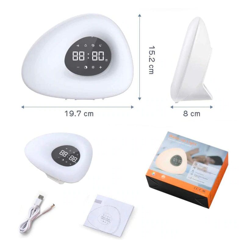 Dawn Simulator Alarm Clock Touch Night Light