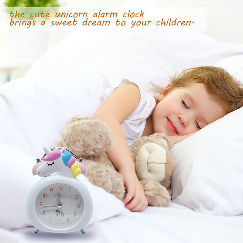White Unicorn Alarm Clock: A sweet company for enchanted mornings!