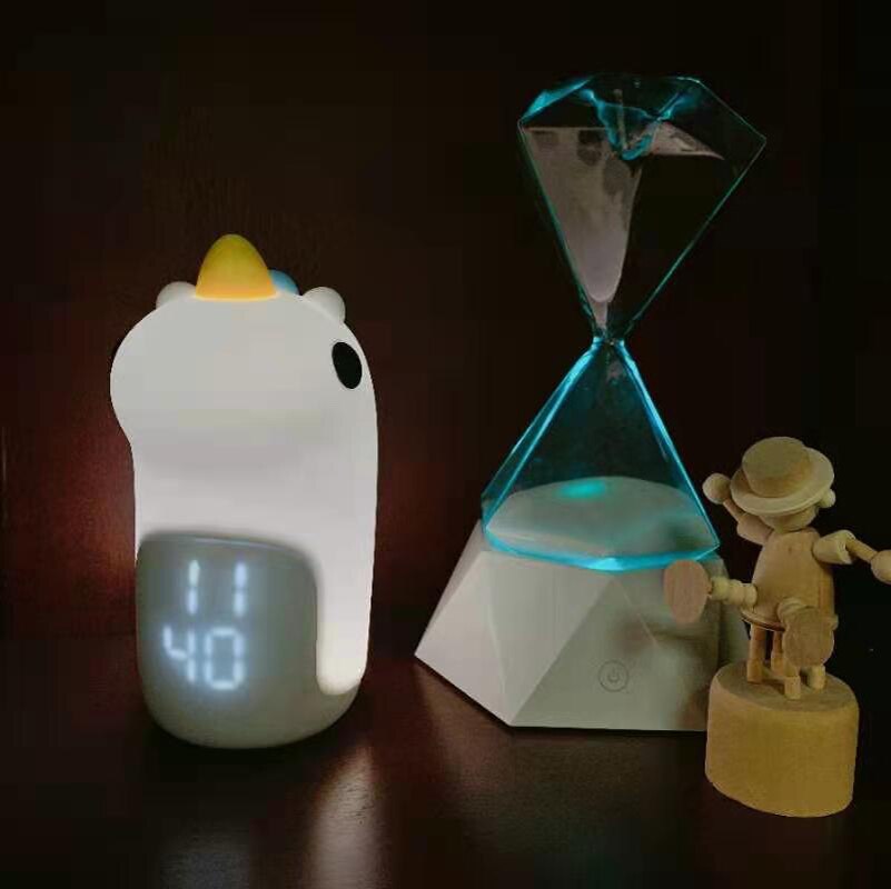 White Unicorn Alarm Clock: Let the magic take over your alarm clock!