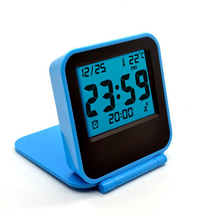 Thermometer Travel Alarm Clock