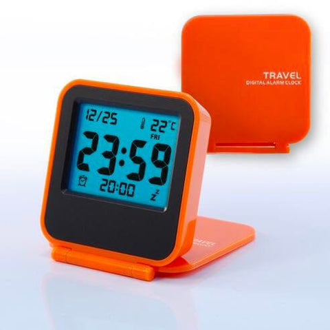 Thermometer Travel Alarm Clock