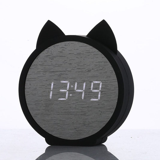 Stylish Cat Ear Alarm Clock