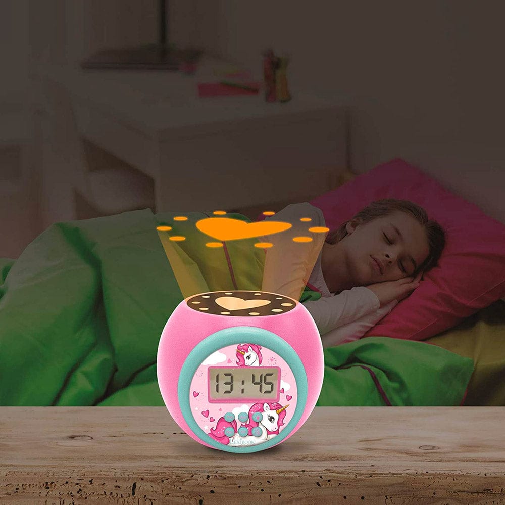 Unicorn Projector Alarm Clock