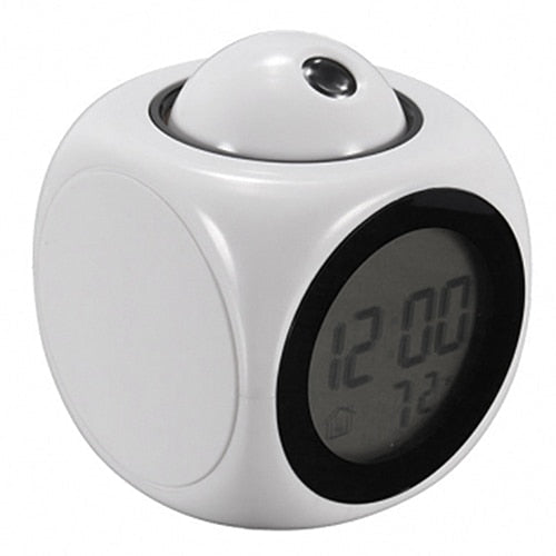 Futuristic Ceiling Projection Alarm Clock 10x8.2 CM